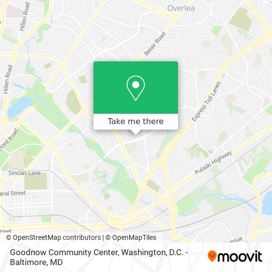 Mapa de Goodnow Community Center