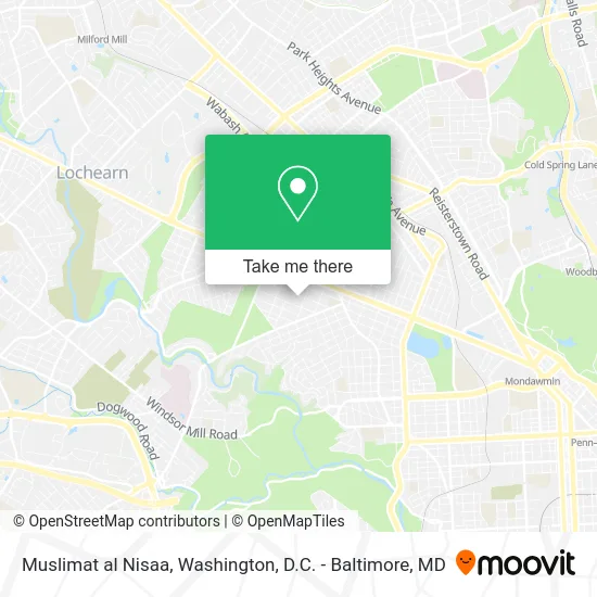 Muslimat al Nisaa map