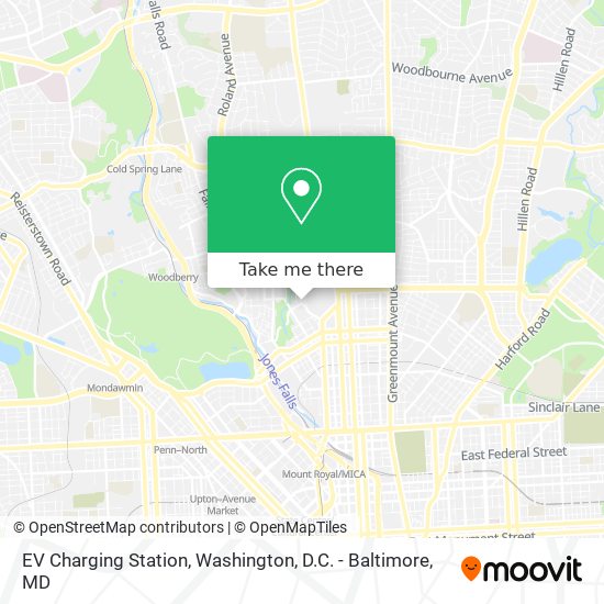 EV Charging Station map