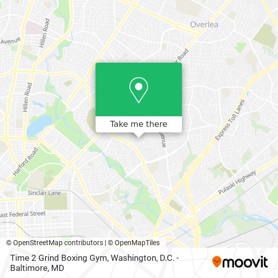 Time 2 Grind Boxing Gym map