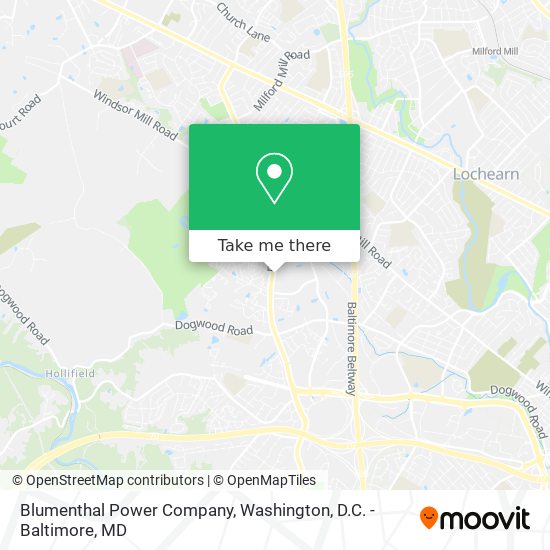 Blumenthal Power Company map