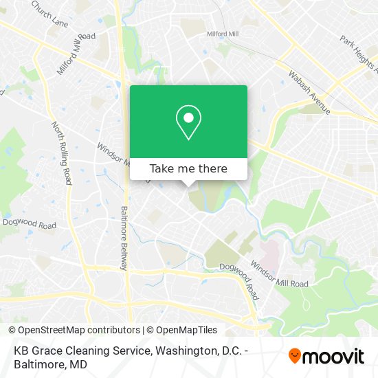 KB Grace Cleaning Service map