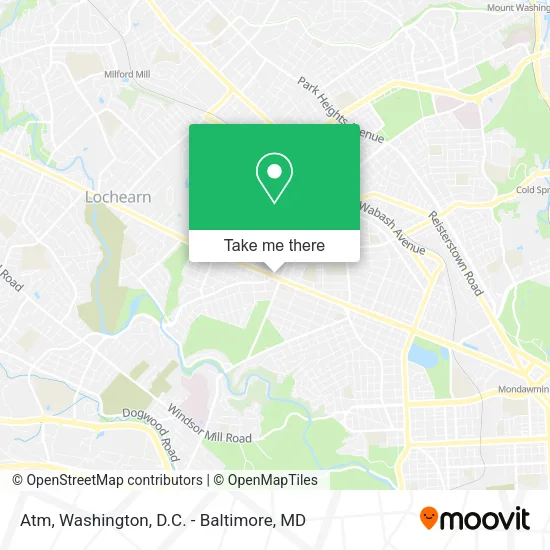Mapa de Atm