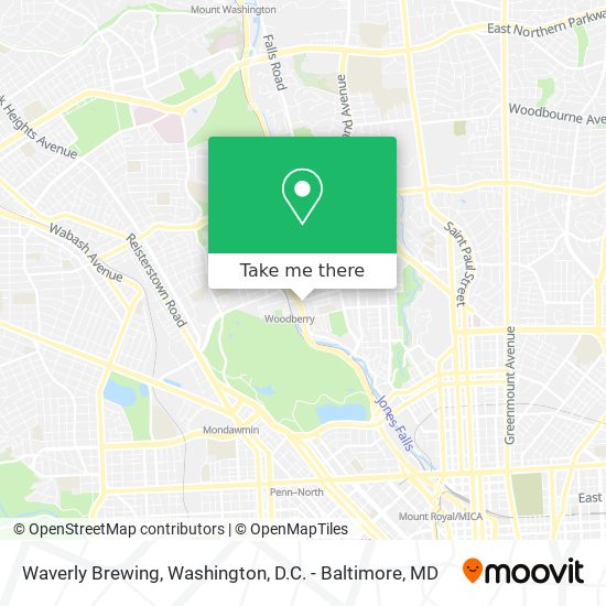 Waverly Brewing map