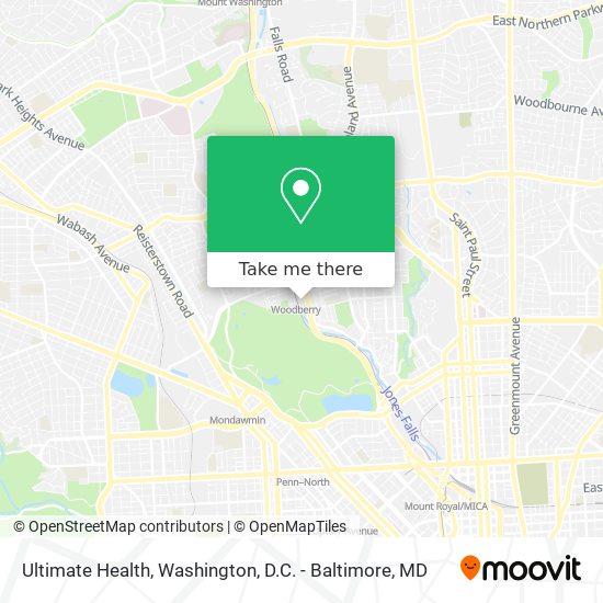 Mapa de Ultimate Health
