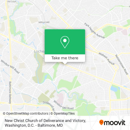 Mapa de New Christ Church of Deliverance and Victory