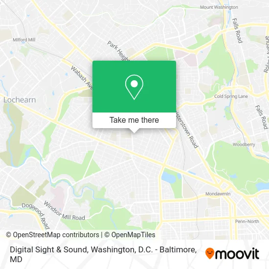 Digital Sight & Sound map