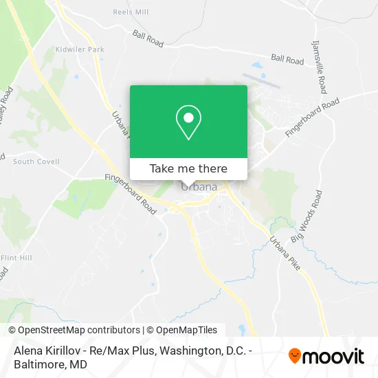 Alena Kirillov - Re/Max Plus map