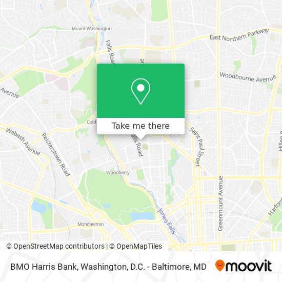 BMO Harris Bank map