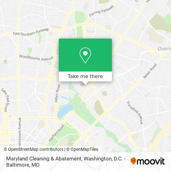 Mapa de Maryland Cleaning & Abatement