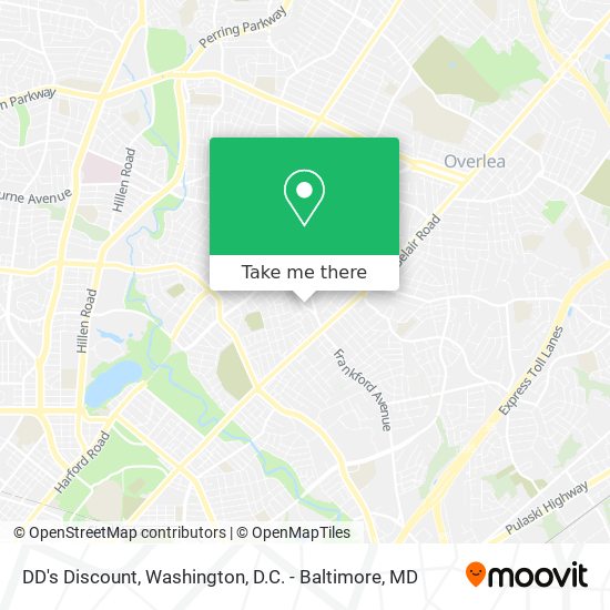 DD's Discount map