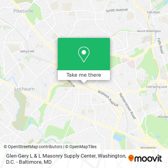 Glen-Gery L & L Masonry Supply Center map