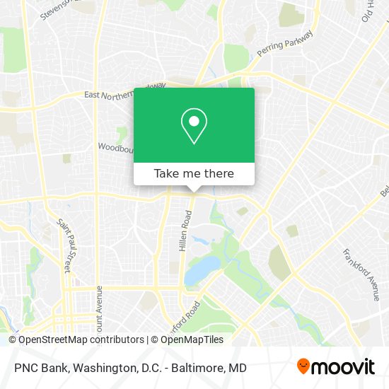 PNC Bank map