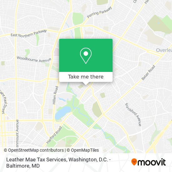 Leather Mae Tax Services map