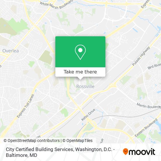 City Certified Building Services map