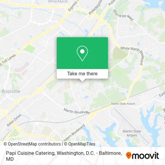 Papi Cuisine Catering map