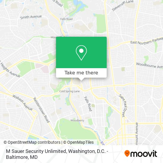 M Sauer Security Unlimited map