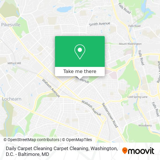 Mapa de Daily Carpet Cleaning Carpet Cleaning