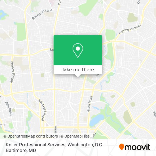 Mapa de Keller Professional Services
