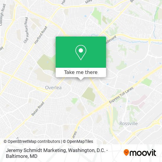 Jeremy Schmidt Marketing map