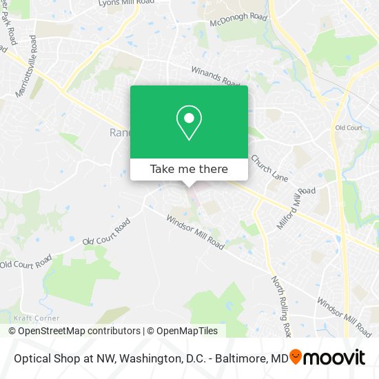 Optical Shop at NW map