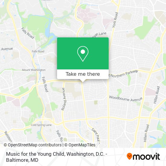 Music for the Young Child map