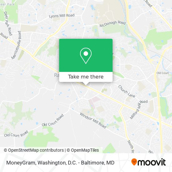 MoneyGram map