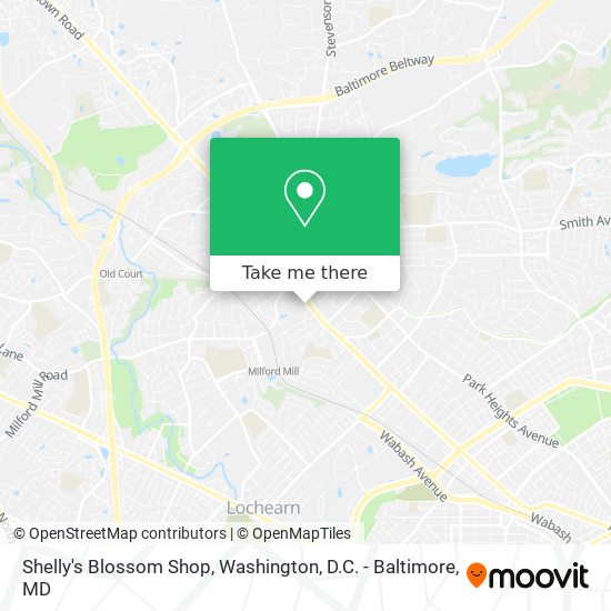 Mapa de Shelly's Blossom Shop