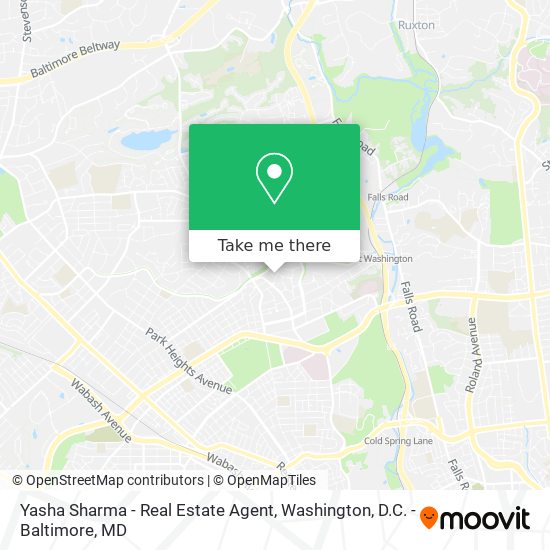 Yasha Sharma - Real Estate Agent map