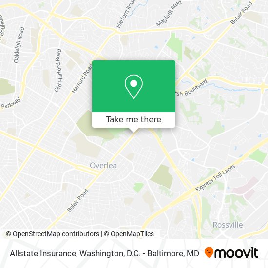 Allstate Insurance map