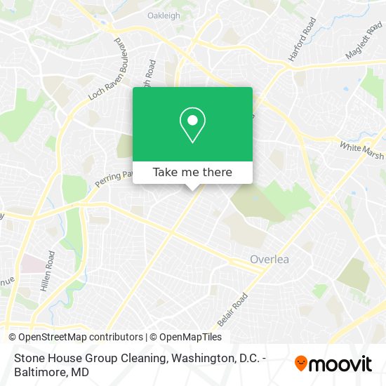 Mapa de Stone House Group Cleaning