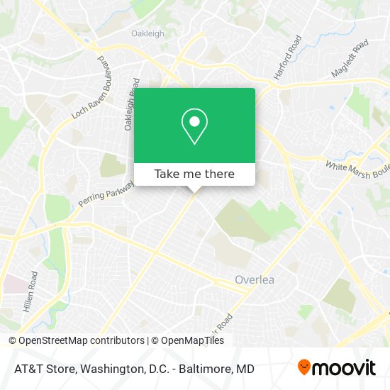 AT&T Store map