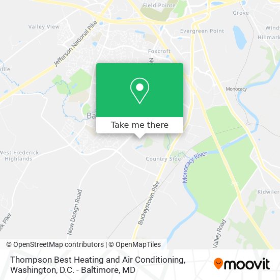 Mapa de Thompson Best Heating and Air Conditioning