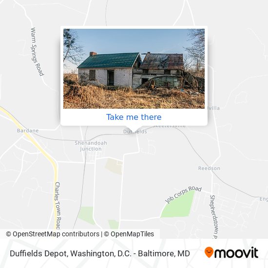 Duffields Depot map