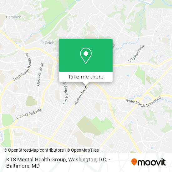 KTS Mental Health Group map