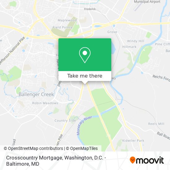 Mapa de Crosscountry Mortgage