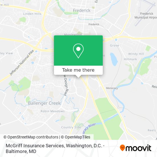 McGriff Insurance Services map