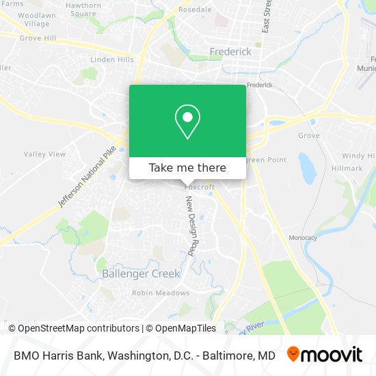 BMO Harris Bank map