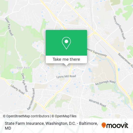 State Farm Insurance map