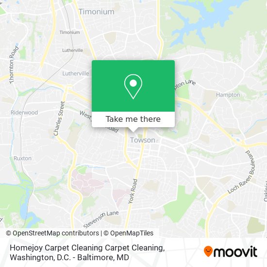 Mapa de Homejoy Carpet Cleaning Carpet Cleaning