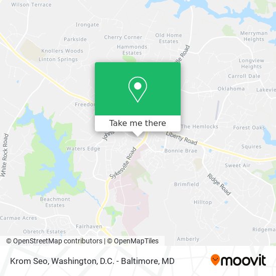 Krom Seo map