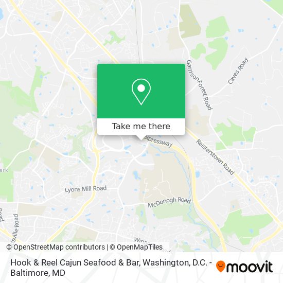 Mapa de Hook & Reel Cajun Seafood & Bar