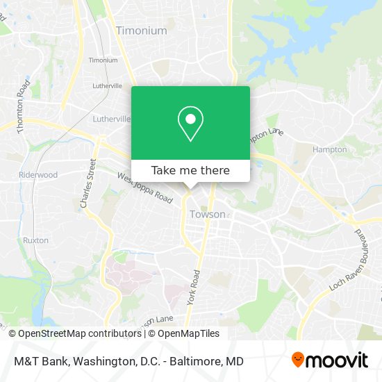 M&T Bank map