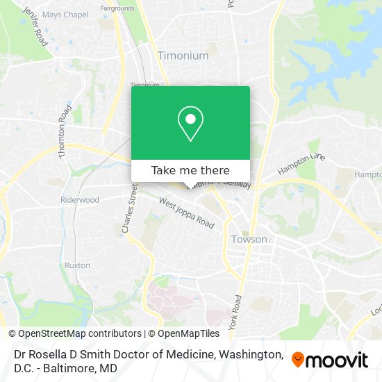 Dr Rosella D Smith Doctor of Medicine map