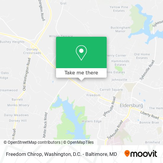 Freedom Chirop map