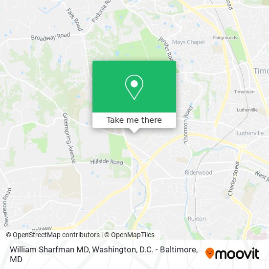 William Sharfman MD map