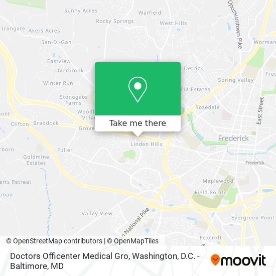 Doctors Officenter Medical Gro map