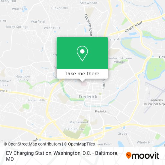 EV Charging Station map