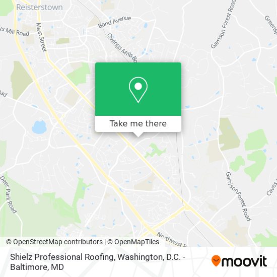 Shielz Professional Roofing map