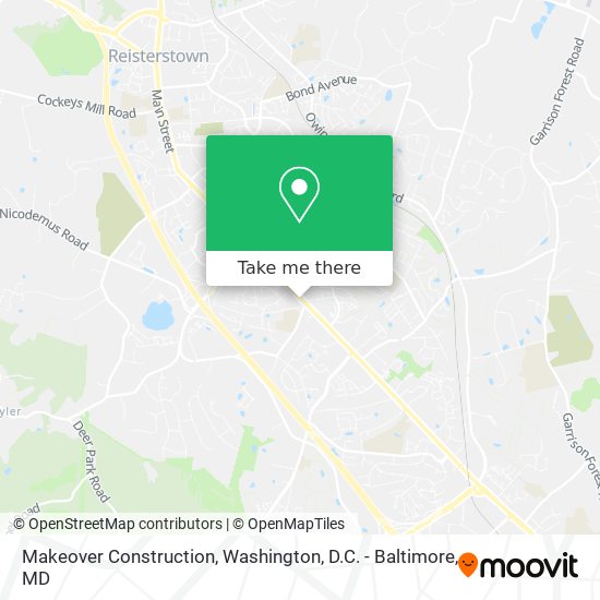 Makeover Construction map